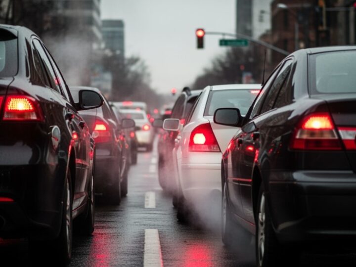 Utrudnienia na A4 po zderzeniu trzech pojazdów