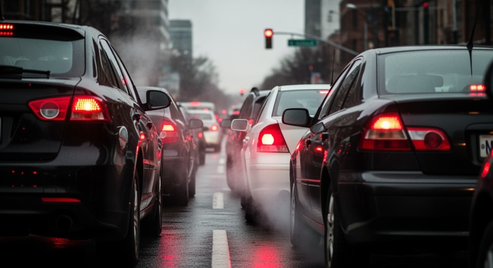 Utrudnienia na A4 po zderzeniu trzech pojazdów