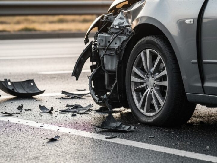 Chaos w centrum: Wypadek blokuje ulicę Kazimierza Wielkiego