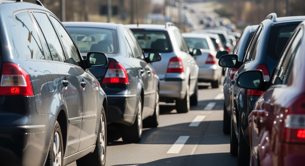 Utrudnienia w ruchu na ul. Borowskiej z powodu mszy pożegnalnej