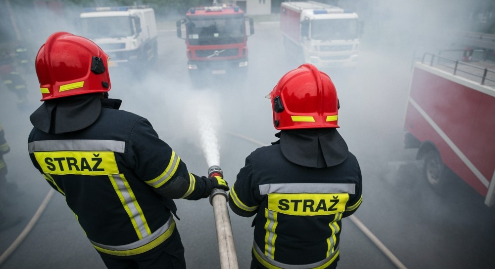 Czujka dymu uratowała mężczyznę w pożarze we Wrocławiu