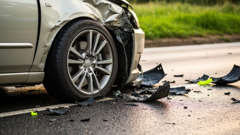 Trzy pojazdy w kolizji na A4 – Utrudnienia w kierunku Wrocławia zakończone!