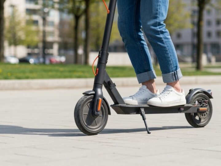 Klapki, hulajnoga i 1,5 promila: niecodzienna interwencja w Lubawce