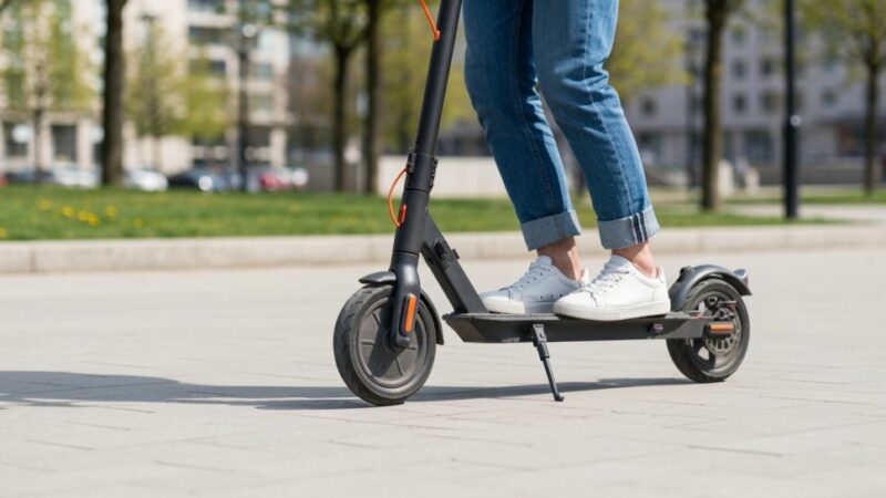 Klapki, hulajnoga i 1,5 promila: niecodzienna interwencja w Lubawce