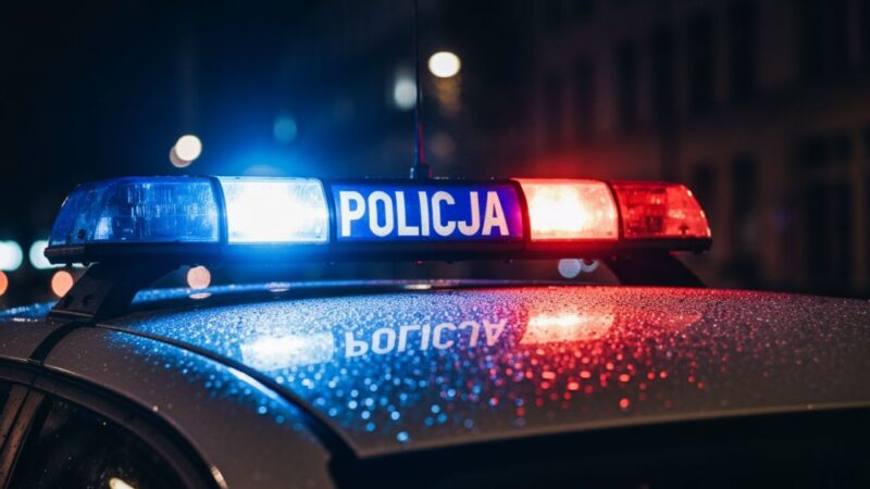 Policja w Oleśnicy przechwyciła 490 porcji narkotyków podczas nocnej interwencji