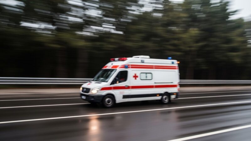 Bohater w mundurze: Policjant ratuje motocyklistę w trudnej chwili