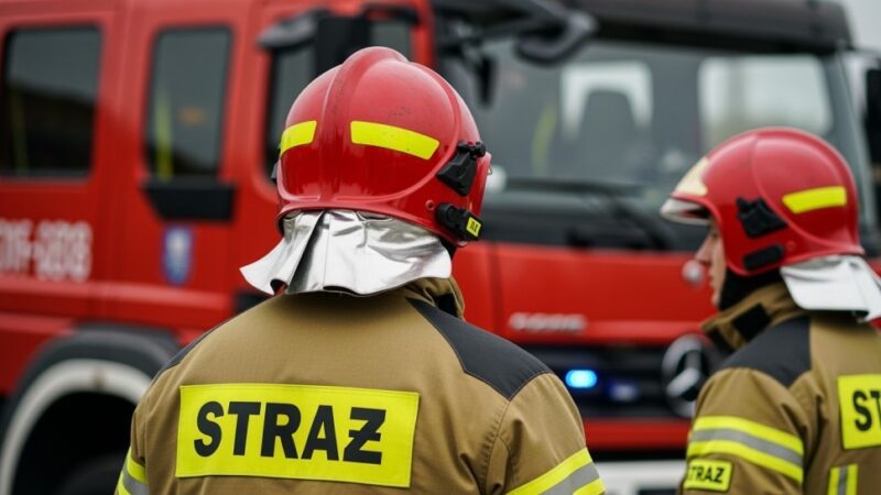 Wrocławska strażaczka uhonorowana Krzyżem św. Floriana przez Prezydenta RP