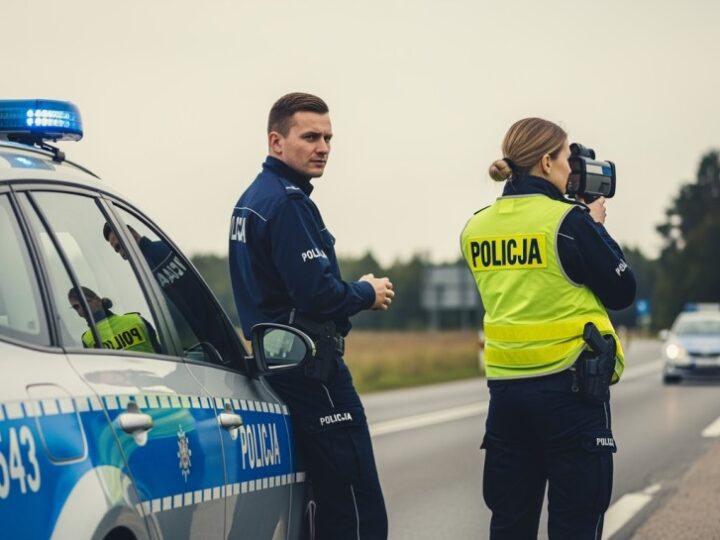 64-latek w tarapatach: 124 km/h w strefie 70!