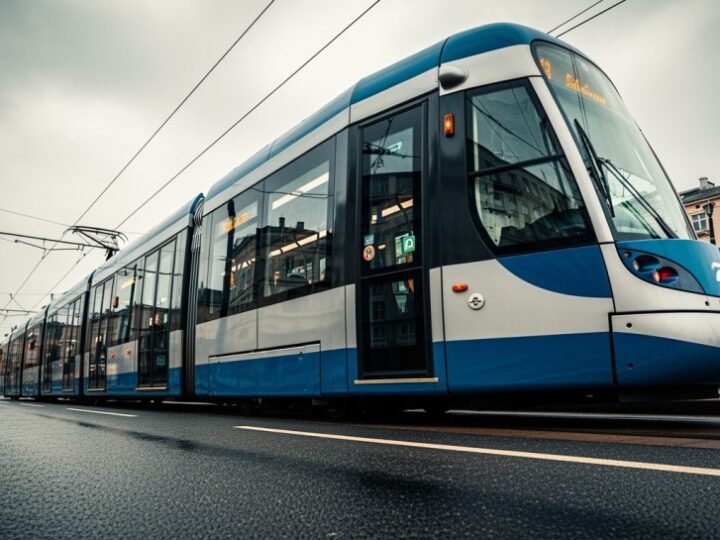 Tramwaje wstrzymane po kolizji na Moście Grunwaldzkim!