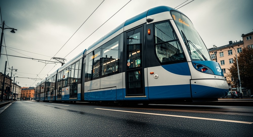 Tramwaje wstrzymane po kolizji na Moście Grunwaldzkim!