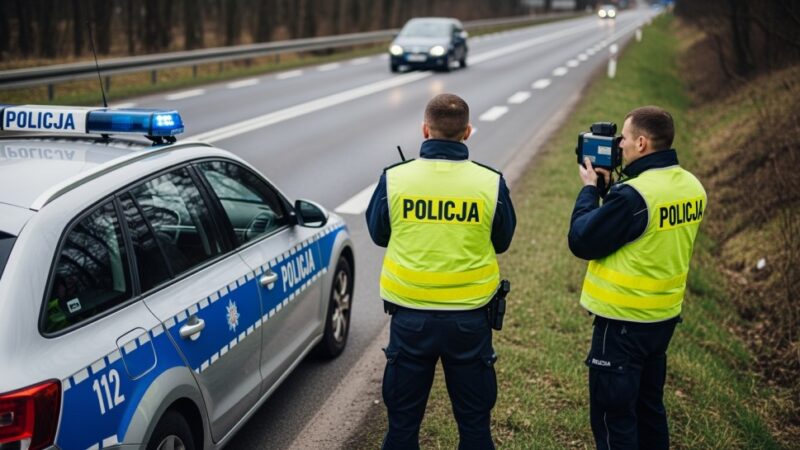 Pijany i na haju za kółkiem: policyjna interwencja w Chocianowie