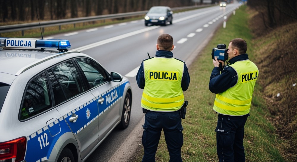 Pijany i na haju za kółkiem: policyjna interwencja w Chocianowie