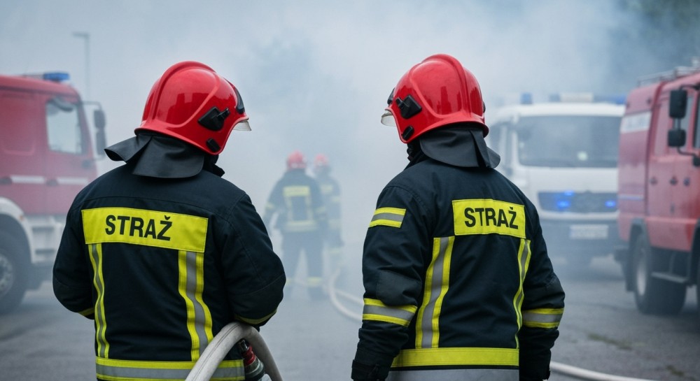 Pożar na S5: Utrudnienia w ruchu w pobliżu Wrocławia