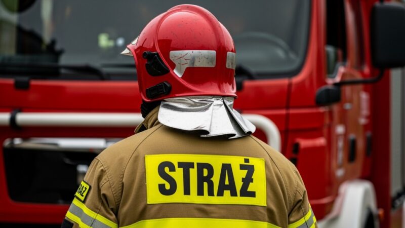 Odwaga w ogniu: Sierżant ratuje seniora z płonącego mieszkania