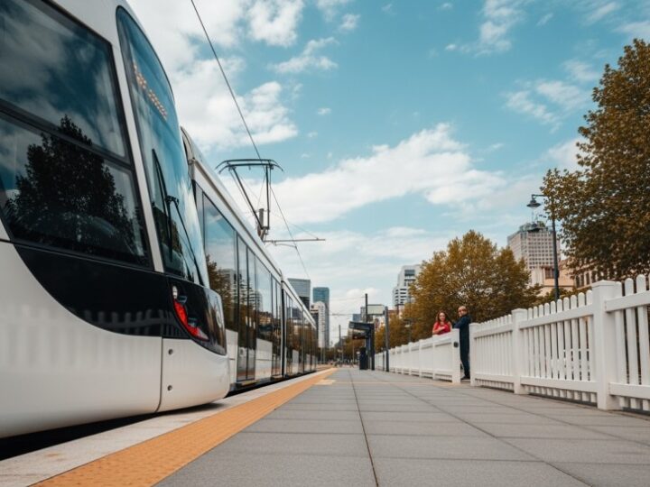 Wrocław w radosnym nastroju! Tramwaje i autobusy z flagami na święto miasta
