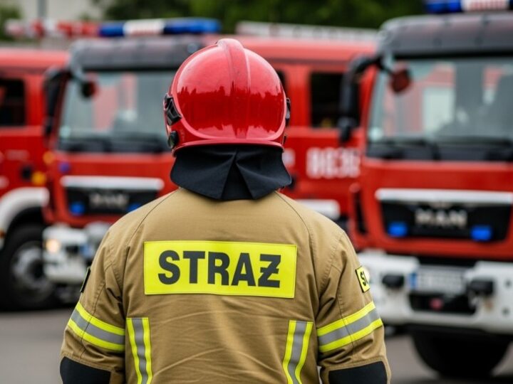 Wałbrzych: Bohaterska akcja policji ratuje mieszkańców z płonącego budynku