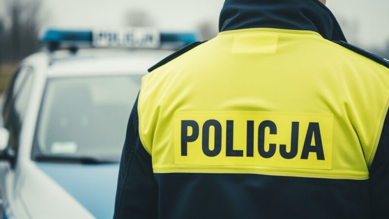 Kierowca pod wpływem alkoholu i narkotyków dachował w Kamieńcu Ząbkowickim
