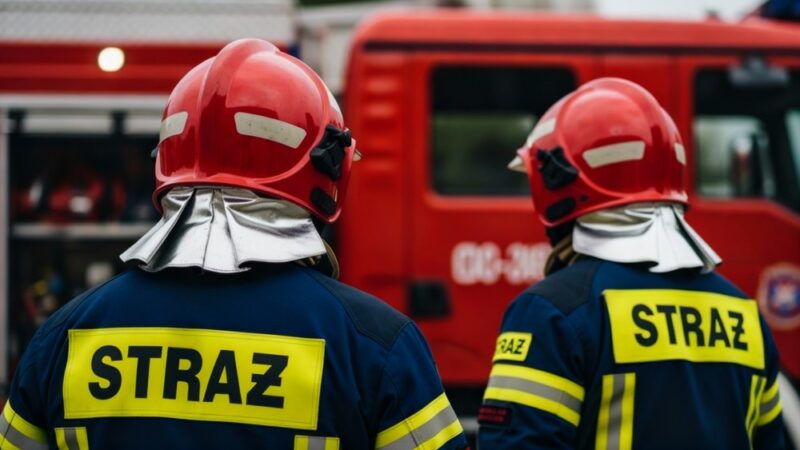 Strażacy z Wrocławia doskonalą umiejętności z kamer termowizyjnych