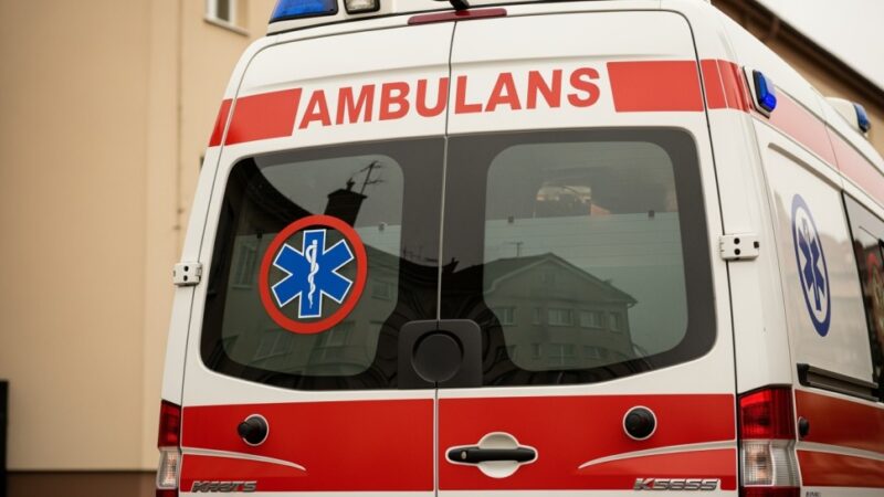 Policjanci ratują zagubioną sarenkę w upalny dzień