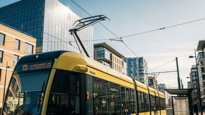 Tramwaje na ul. Piłsudskiego znów kursują po przerwie!