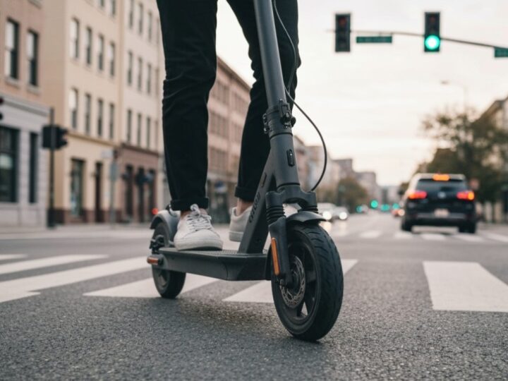 Kolizja hulajnogi z tramwajem na ul. Krzyckiej – poważne utrudnienia w ruchu!