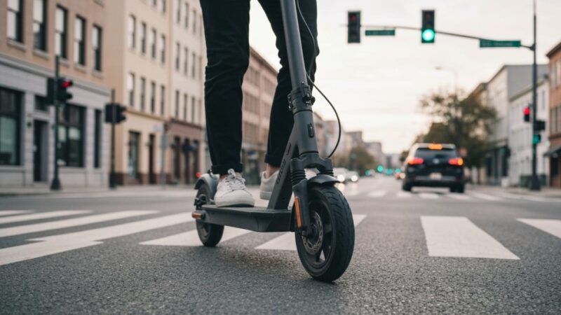 Kolizja hulajnogi z tramwajem na ul. Krzyckiej – poważne utrudnienia w ruchu!