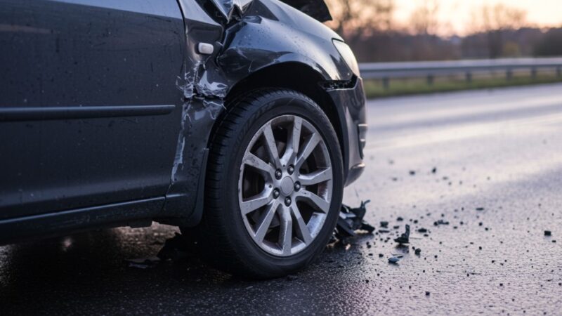 Wypadek na A4: Utrudnienia w rejonie Wrocławia!