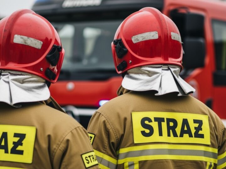 Pożar w Strzegomiu: Policja zatrzymała podejrzanego o podpalenie