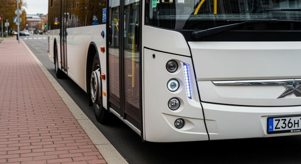 Furia w autobusie: pasażer rozbija szybę po uwadze kierowcy