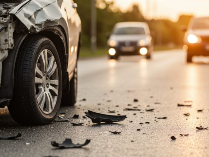 Poważna kolizja na A4: Utrudnienia w ruchu zakończone