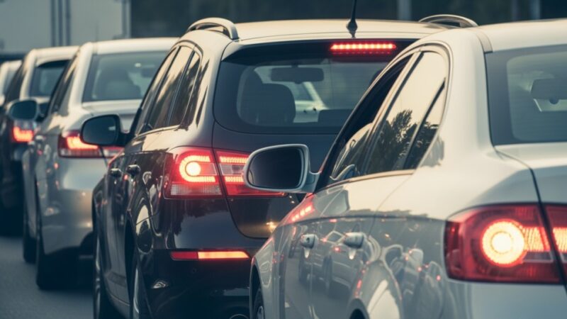 Poważny wypadek na A4: Utrudnienia w kierunku Zgorzelca