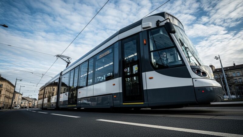 Wrocław odkrywa tramwajową perełkę – legendarna Tatra T3SUCS na ulicach miasta!