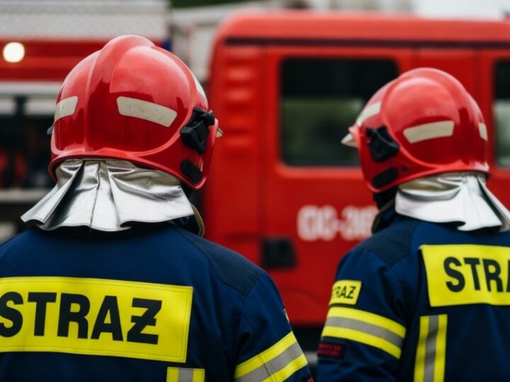Nowi strażacy złożyli ślubowanie z udziałem nowego sztandaru PSP we Wrocławiu