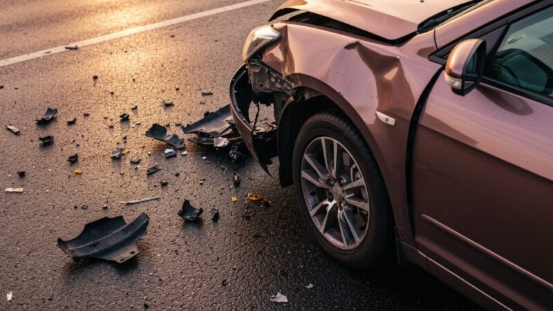 Fatalny wypadek w Siechnicach: 7 osób w Audi, w tym pasażer w bagażniku