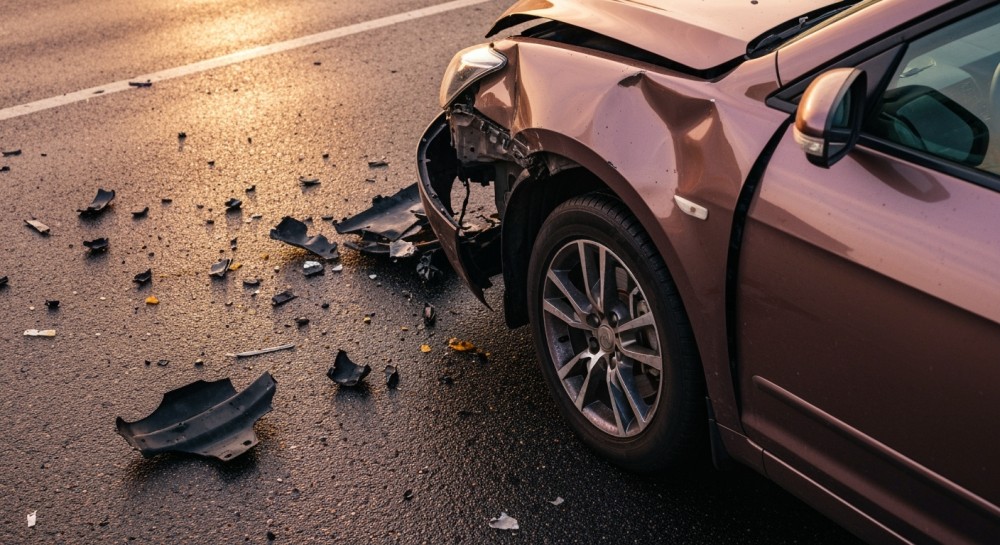 Fatalny wypadek w Siechnicach: 7 osób w Audi, w tym pasażer w bagażniku