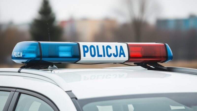 Młody mężczyzna w rękach policji – w mieszkaniu znaleziono narkotyki