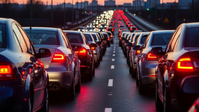 Awaria rurociągu w centrum miasta: chaos na drogach!
