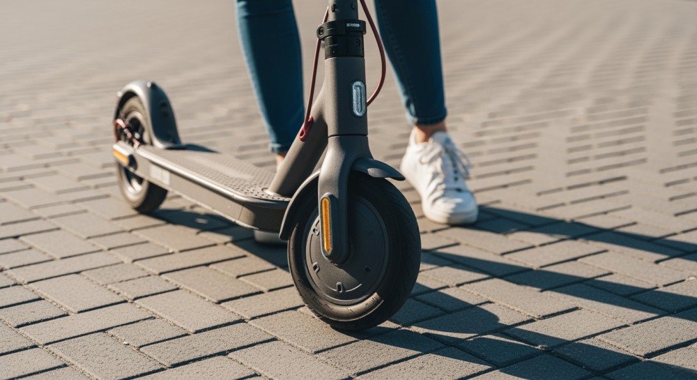 Nastolatek na hulajnodze elektrycznej przekroczył prędkość jak motocyklista!