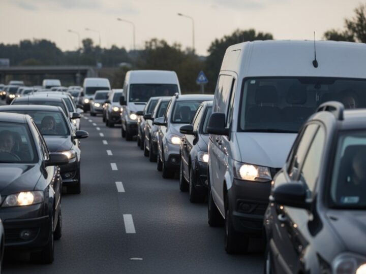 Awaria na Alei Wiśniowej: Ruch sparaliżowany, objazdy wprowadzono!