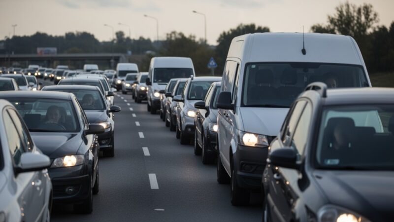 Awaria na Alei Wiśniowej: Ruch sparaliżowany, objazdy wprowadzono!