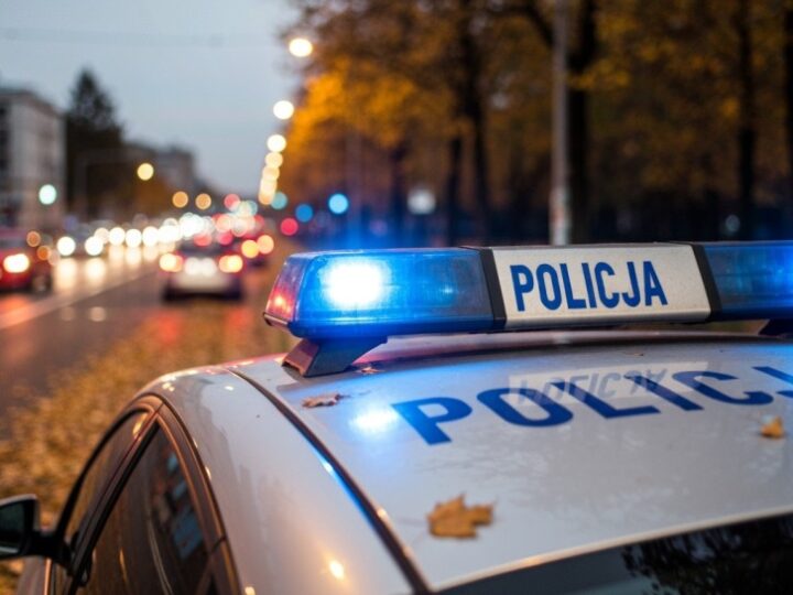Młody kierowca w szaleńczym pościgu przed policją