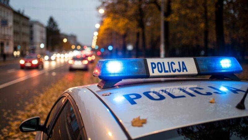Młody kierowca w szaleńczym pościgu przed policją