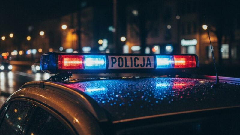 Dramatyczna akcja policji w Polkowicach: brutalne pobicie i agresywny sprawca