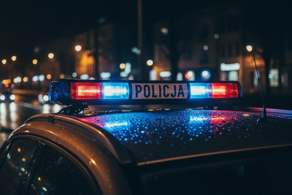 Dramatyczna akcja policji w Polkowicach: brutalne pobicie i agresywny sprawca