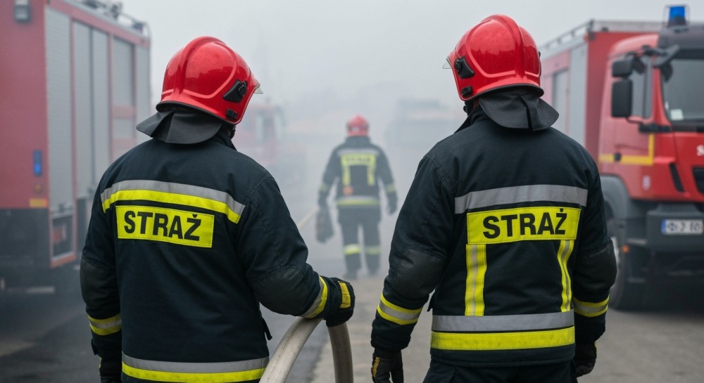 Policjanci z Jeleniej Góry ratują ludzi i zwierzęta podczas pożarów, zapobiegając wybuchowi gazu