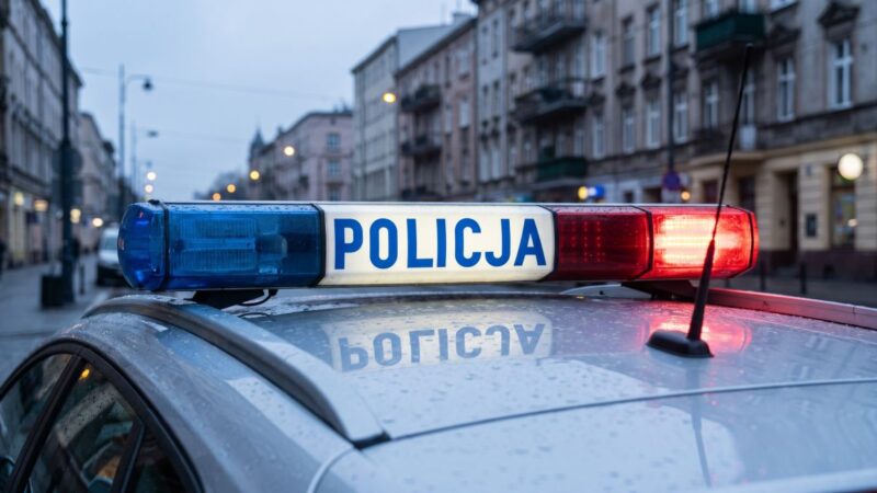 Narkotyki i brak uprawnień: dramatyczne zatrzymanie w Grębocicach