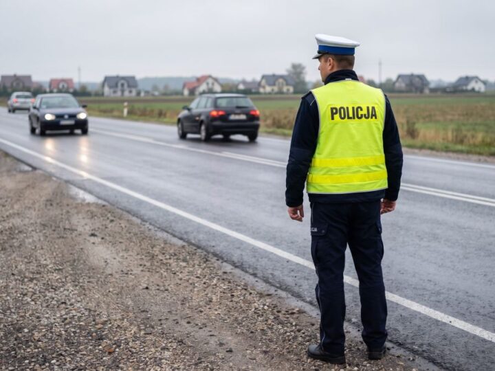 Pijana kierująca z 2,21 promila uszkodziła barierki i próbowała uciekać przed policją