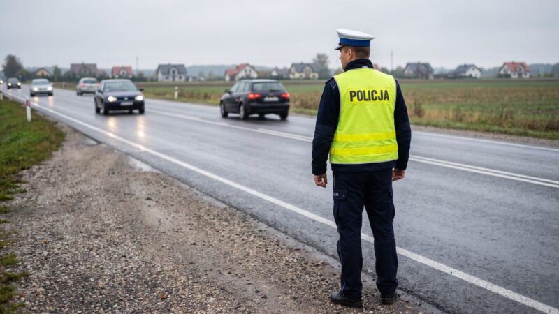 Pijana kierująca z 2,21 promila uszkodziła barierki i próbowała uciekać przed policją