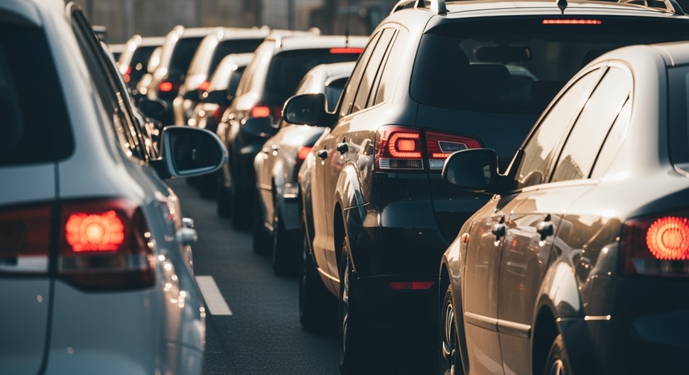Poważna kolizja na A4: Utrudnienia w kierunku Zgorzelca