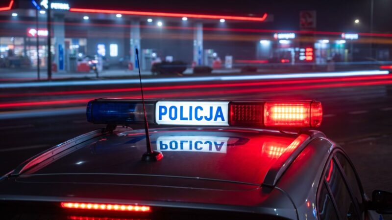 Zatrzymany za niebezpieczną jazdę: policja ujawnia narkotyki w samochodzie